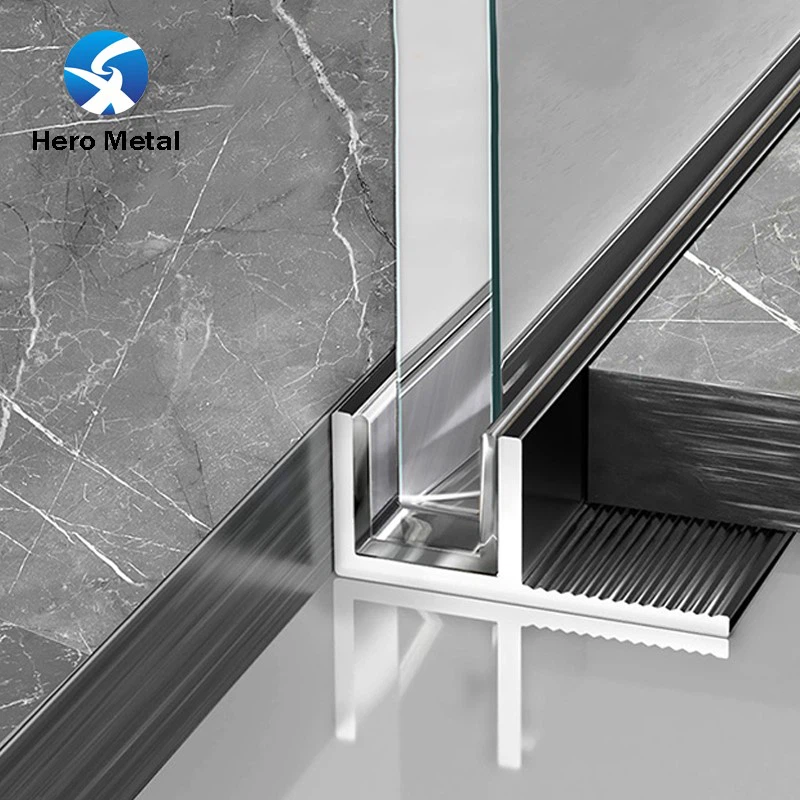 25mm width metal shower profile 25mm width metal shower profile