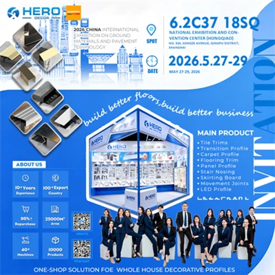 Pridružite se Hero Metalu na DOMOTEX Asia 2026: One-rješenje na štandu 6.2C37